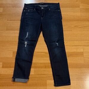 Express Midnight Blue Skinny Jeans